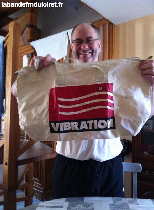 le sac de toile Vibration (collector du début des années 90) par Eric!