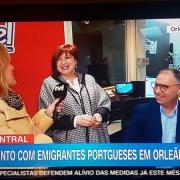 4 février 2022 , reportage en direct de la TV portugaise TVI