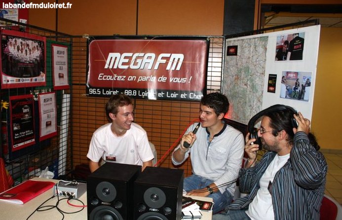 Paul, Maxime et Stéphane lors d'un direct en 2010.