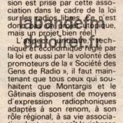 Eclaireur du Gâtinais 10 déc 1981.