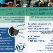 dépliant RCF Orléans , 2006 (recto)