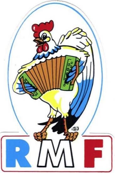 Autocollant avec logo en 1987