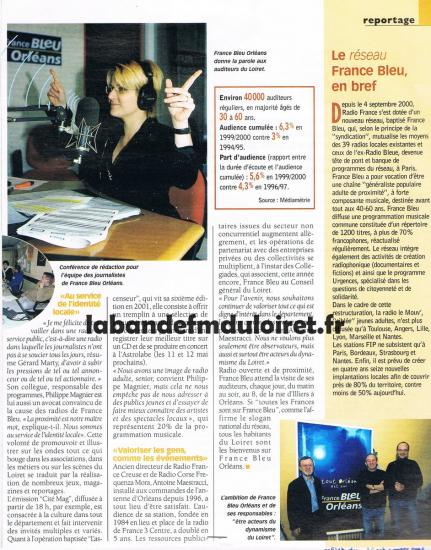 article "reflet du Loiret" 2002 (suite)