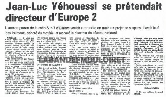 article de presse novembre 1988