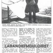 article de presse janvier 1987