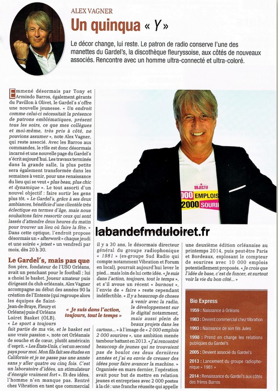 article bulletin de Fleury les Aubrais mars 2014