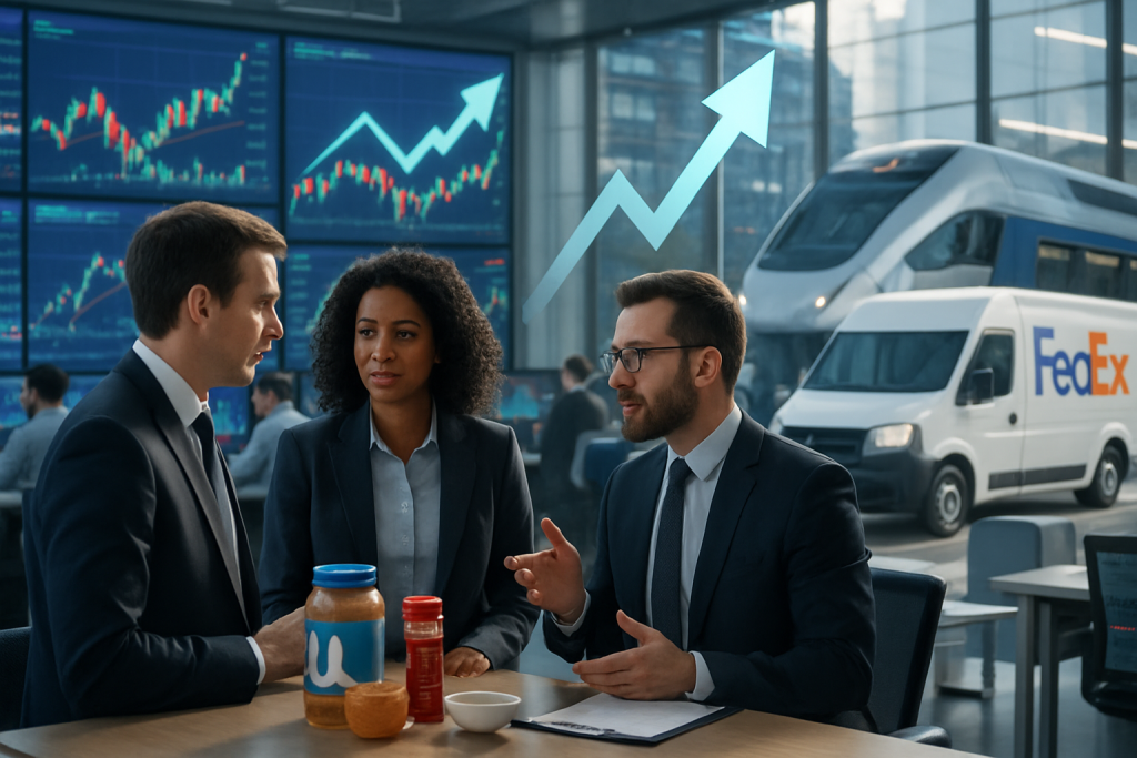 découvrez les dernières tendances boursières avec l'alliance stratégique envisagée entre unilever et mccormick, la forte hausse de fedex, et la croissance dynamique d'alstom.