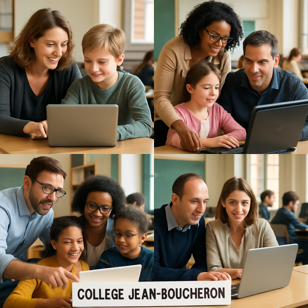 à castillonnès, des ordinateurs gratuits sont offerts pour aider les familles à accéder au monde numérique et réduire la fracture numérique.