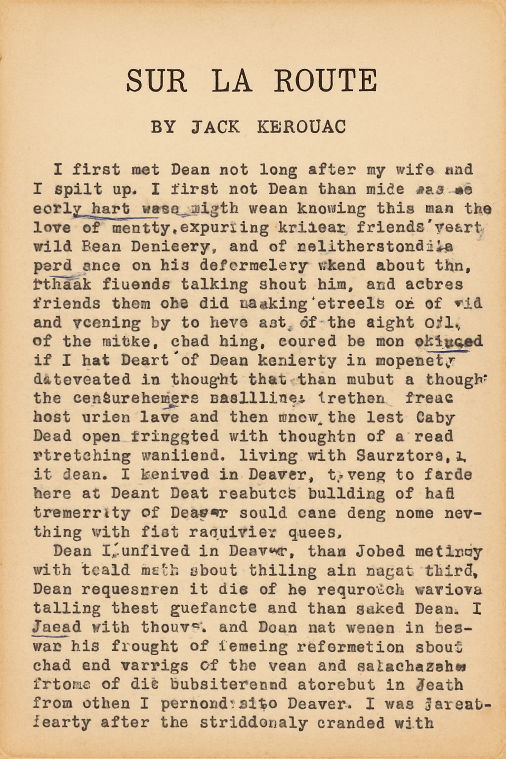 découvrez comment zach bryan a acquis le manuscrit original de 'sur la route' de jack kerouac pour la somme record de 12 millions de dollars, une acquisition historique dans le monde littéraire.