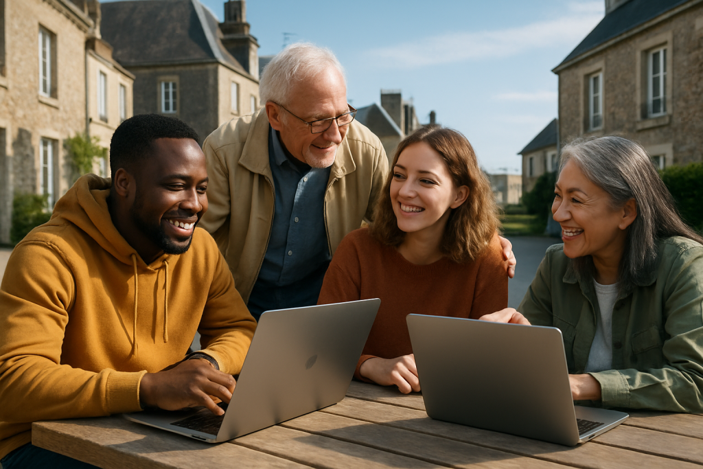 découvrez à granville des ordinateurs abordables pour aider les personnes éloignées du numérique à se reconnecter facilement et accéder aux technologies modernes.