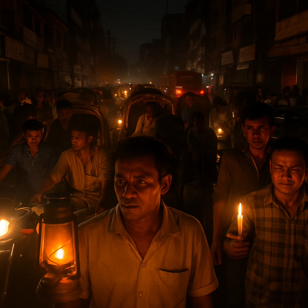 au bangladesh, la pénurie de carburant et d'électricité menace gravement la téléphonie mobile et l'accès à internet, impactant la communication et le développement numérique du pays.
