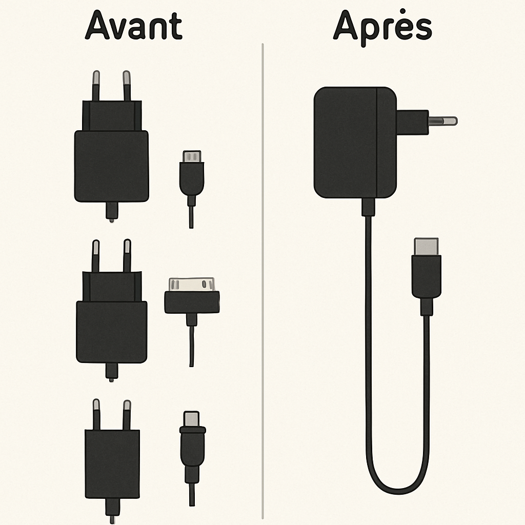 découvrez comment les ordinateurs portables seront bientôt équipés d'un port de recharge universel, facilitant ainsi leur utilisation et simplifiant la recharge pour tous.
