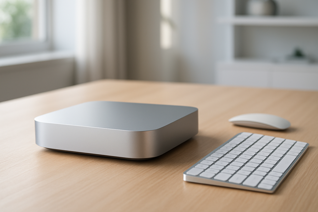 profitez de l'offre phare sur le nouveau mac mini m4 d'apple, équipé de 16 go de ram et 256 go de stockage, à seulement 649,99 €. puissance et performance à petit prix !