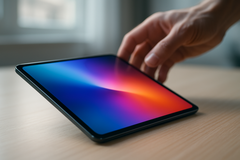 Adieu l’iPad ? La tablette tactile rĂ©volutionnaire qui pourrait Ă©clipserson concurrent Apple dès mai dĂ©couvrez la tablette tactile rĂ©volutionnaire qui pourrait surpasser l'ipad d'apple dès mai. adieu l'ipad, une nouvelle ère technologique s'annonce pour les amateurs de tablettes.