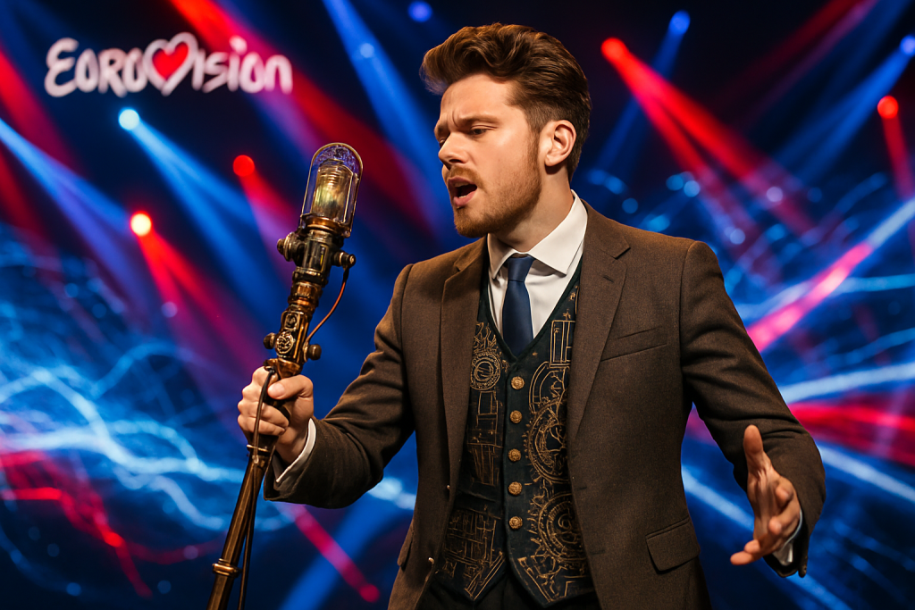 Au cœur de l’Eurovision : le Royaume-Uni mise sur un chanteur-inventeur pour briller découvrez comment le royaume-uni mise sur un chanteur-inventeur innovant pour se démarquer au cœur de l'eurovision et captiver le public européen.