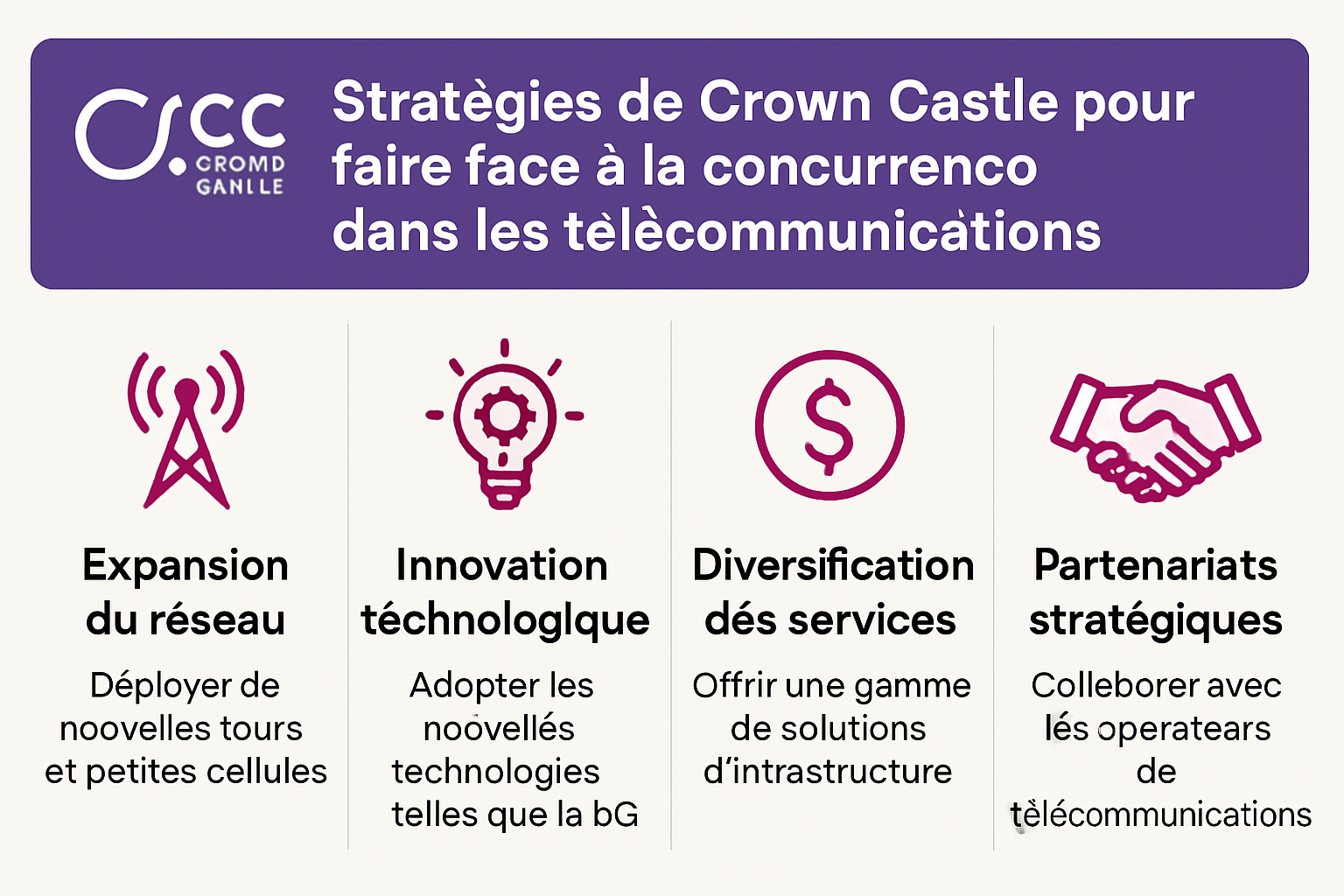 découvrez comment crown castle fait face aux défis majeurs, entre les préoccupations liées à starlink et les problèmes rencontrés avec dish, dans un secteur en pleine évolution.