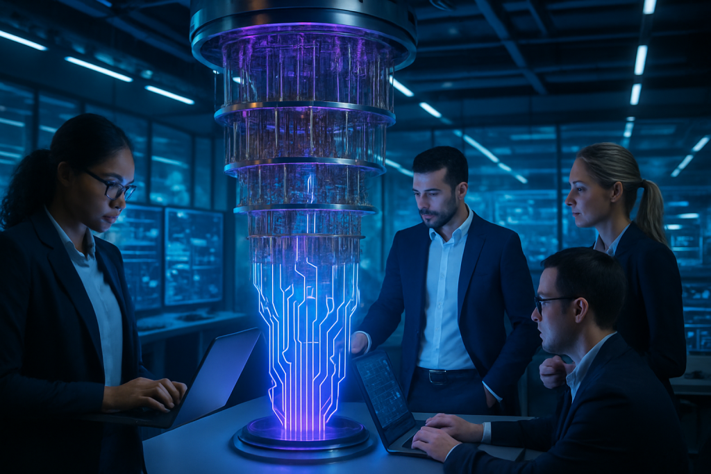 ibm annonce un investissement de 10 milliards de dollars sur 5 ans pour transformer l'informatique quantique et repousser les limites technologiques.