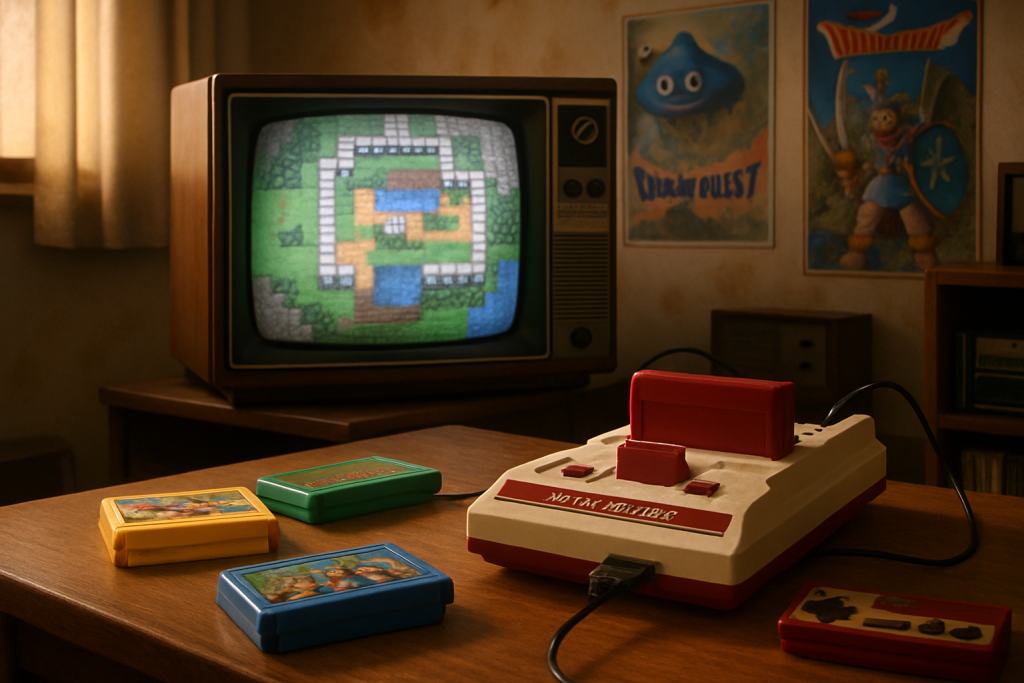 Il y a 40 ans, Dragon Quest rĂ©volutionnait la Famicom de Nintendo, redĂ©finissant Ă jamais le RPG et l’univers du jeu vidĂ©o dĂ©couvrez comment dragon quest a transformĂ© la famicom il y a 40 ans, redĂ©finissant le rpg et marquant un tournant historique dans l'univers du jeu vidĂ©o.