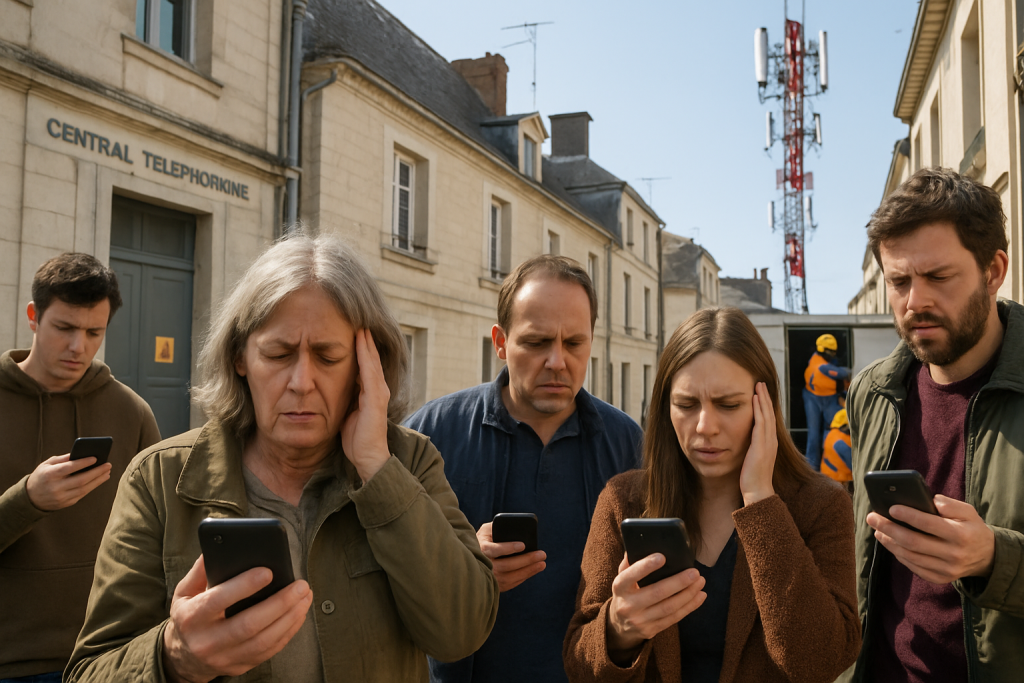 Orange : les raisons derrière la coupure de 600 lignes mobiles dans une ville du Maine-et-Loire découvrez les causes de la coupure de 600 lignes mobiles orange dans une ville du maine-et-loire et les mesures prises pour rétablir le service rapidement.