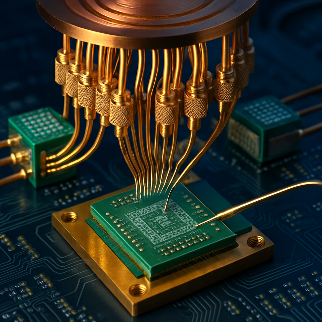 découvrez comment une puce innovante pour ordinateurs quantiques, fonctionnant à très basse température, surmonte un défi majeur pour révolutionner le calcul quantique.